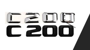 mercedes c200 emblem styling