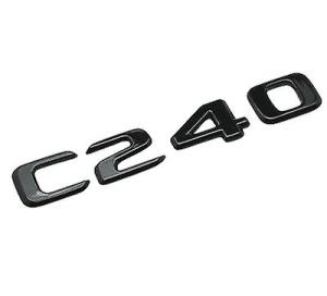 mercedes c240 blank svart emblem