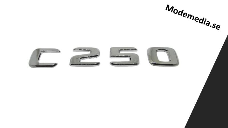 mercedes c250 emblem silver