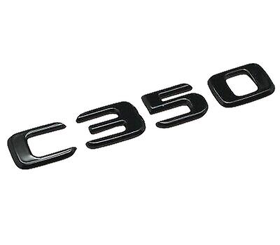 mercedes c350 emblem blank svart