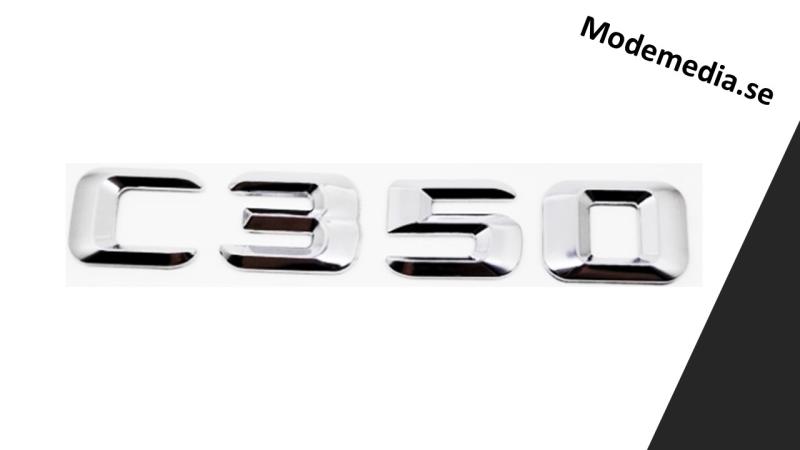 mercedes c350 emblem silver