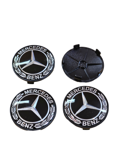 Mercedes centrumkåpor 56, 60, 65 68 mm