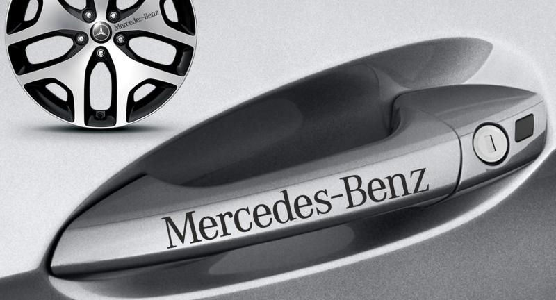 Mercedes dekaler dekal till dörrhandtag