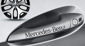 Mercedes dekaler dekal till dörrhandtag