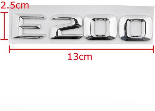 mercedes e200 krom emblem