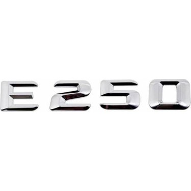 mercedes e250 silver emblem
