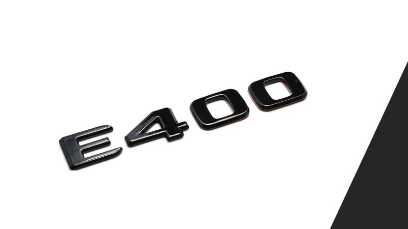 mercedes e400 svart emblem