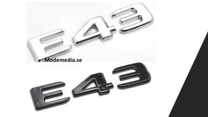mercedes e43 styling emblem