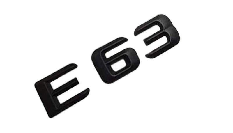 mercedes e63 emblem blank svart