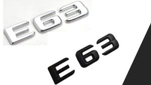 mercedes e63 logo modellbeteckning emblem