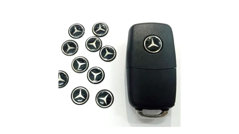 Mercedes emblem till bilnyckel 2st MB