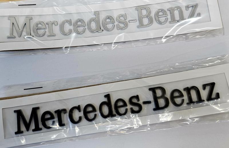 Mercedes emblem märke MB till bakluckan