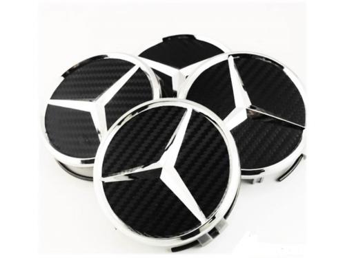 mercedes kolfiber emblem