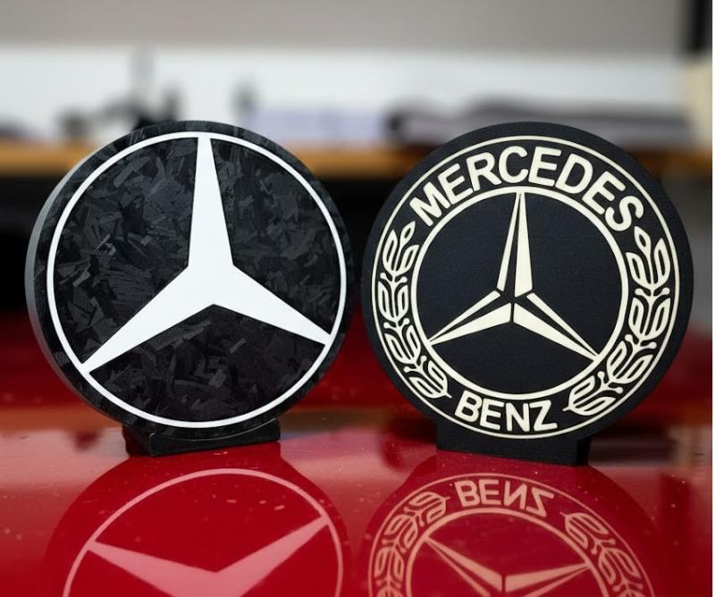 Mercedes nattlampa led dekoration lampa