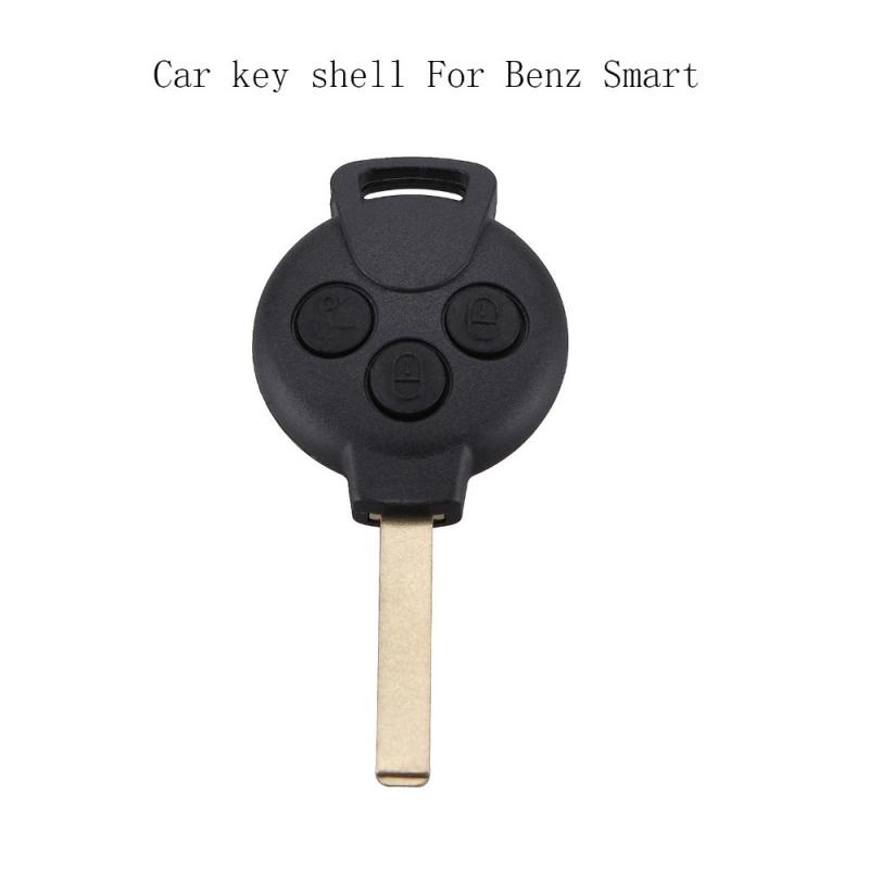 Mercedes Smart nyckelskal med 3 knappar