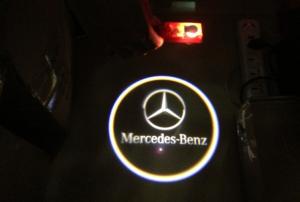 mercedes dörr projektor