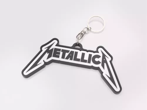 Metallica nyckelring nyckelhänge 3d design