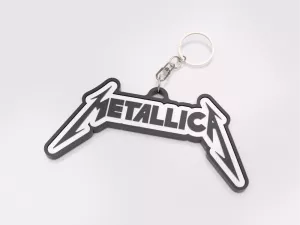 Metallica nyckelring nyckelhänge 3d design
