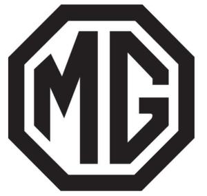 MG logo dekal 2st klistermärken dekaler