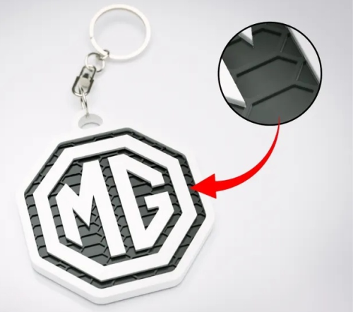 MG nyckelring 3d design nyckelhänge