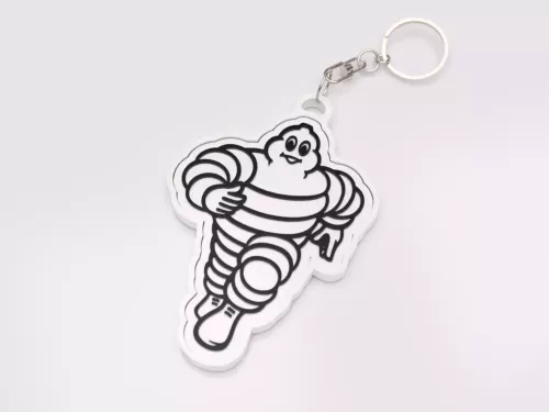 Michelin nyckelring nyckelhänge 3d design