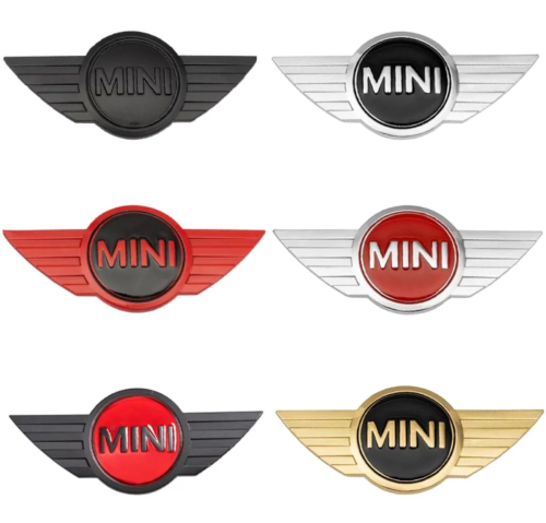 mini cooper countryman snygga emblem till huv och baklucka