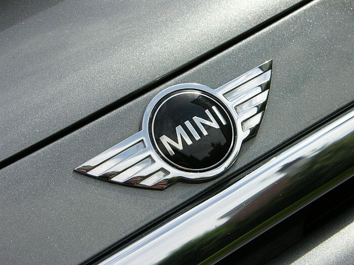 mini cooper logo till bilen