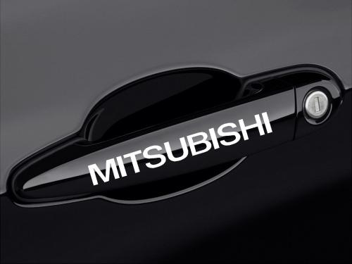 mitsubishi dekal till dörrhandtag