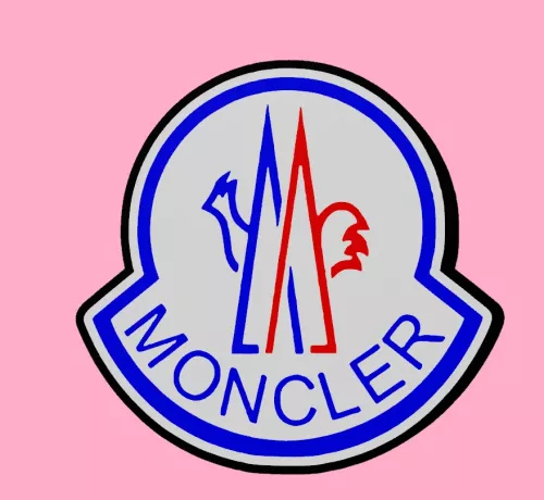 Moncler logo nattlampa led dekoration lampa