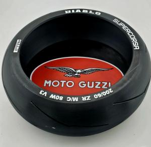 Moto Guzzi-logotyp förvaringsbox - (däck)