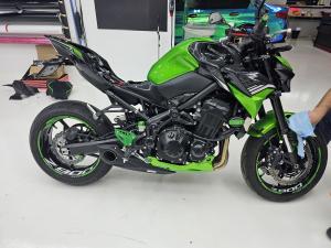 motorcykel ppf stenskottskydd