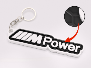 BMW M Power nyckelring nyckelhänge