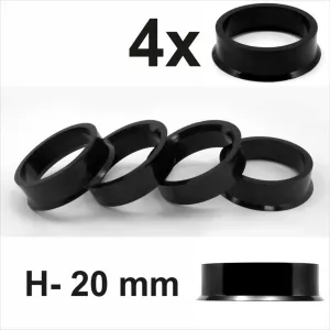 Navringar från 66.6 mm till 57.1 mm 4st