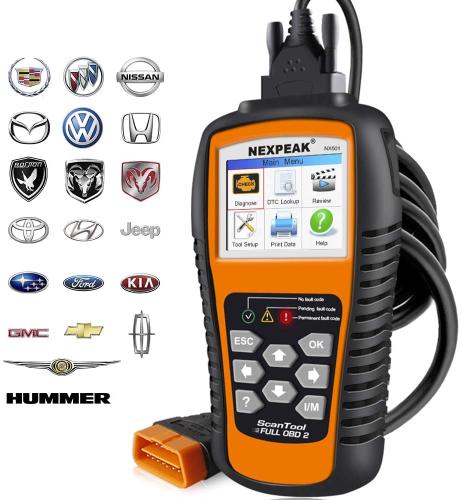 Nexpeak obd felkodsläsare universal scanner