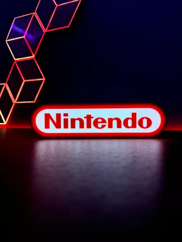 Nintendo nattlampa lampa till barnrummet