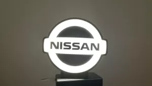 Nissan dekorations lampa led nattlampa