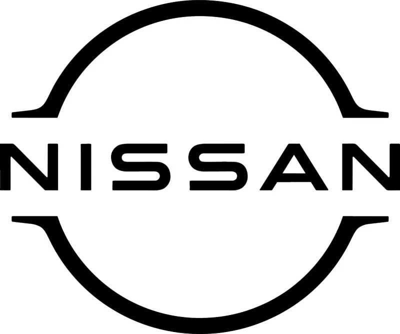 Nissan logotyp stickers 2st dekal dekaler