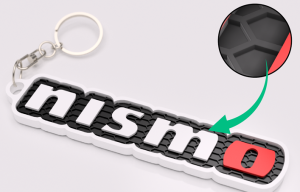 Nissan nismo nyckelring nyckelhänge 3d