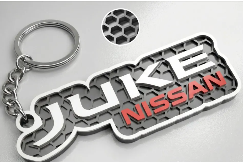 Nissan Juke nyckelring nyckelhänge 3D
