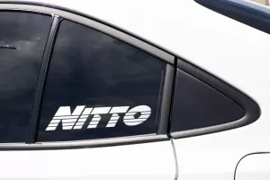 Nitto dekal 2 st dekaler logo stickers