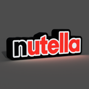 Nutella LED dekoration belysning nattlampa