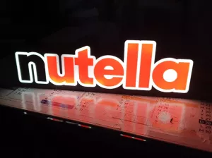 Nutella LED dekoration belysning nattlampa