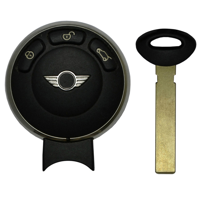 MINI logo nyckelskal fjärrnyckel med 3 knappar