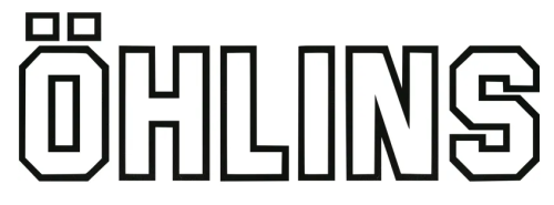 Öhlins logo 2st dekaler sticker klistermärke
