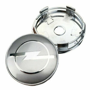 opel centrumkåpor silverfärgad 60 mm