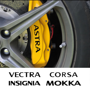 Opel Corsa mokka vecktra bromsdekaler