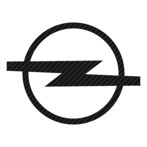 Opel logotyp stickers 2st dekal dekaler