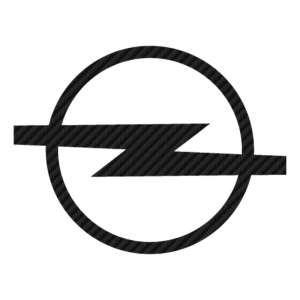 Opel logotyp stickers 2st dekal dekaler