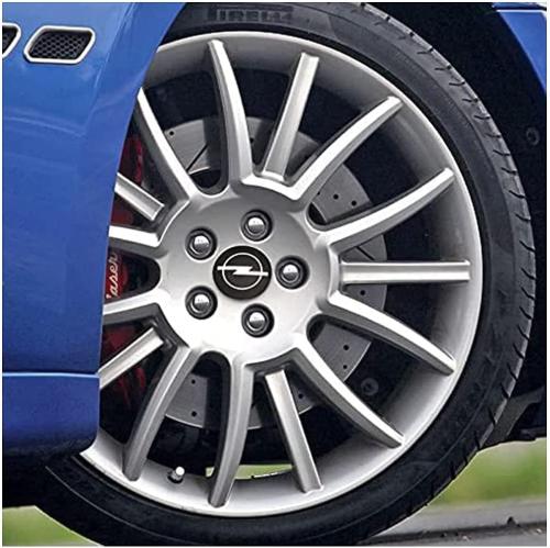 Opel centrumkåpor navkåpor i svart 4-pack