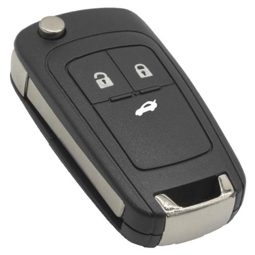 opel nyckelskal larmdosa med 3 knappar